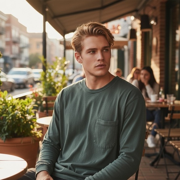 Abercrombie & Fitch Other - Abercrombie & Fitch Green Long Sleeve Tee Size XL